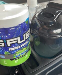 G Fuel Faze Rug Energy Powder, Sugar Free, Clean Caffeine Focus Supplement, Water Mix, Sour Blue Raspberry Flavor, with Focus Amino, Vitamin + Antioxidants Blend - 10.44 oz (40 Servings) 39 81LRjYt1oGL