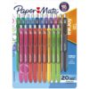 Paper Mate InkJoy Pens, Gel Pens, Medium Point (0.7mm), Assorted, 20 Count 20 Count (Pack of 1) 12 81LTQHfdolL
