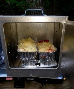 Coleman Triton+ 2-Burner Propane Camping Stove, Push-Button Instant Ignition, Portable Camp Grill, Adjustable Burners, Wind Guards, 22,000 Total BTUs of Power, Beach Cookouts, Backyard BBQ, Tailgating Silver 59 81LTWiOncL