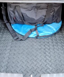 BDK-MT-785 Heavy Duty Cargo Liner Floor Mat-All Weather Trunk Protection, Trimmable to Fit & Durable HD Rubber Protection for Car SUV Sedan Auto - Black 36 81LTvI0dYhL 2