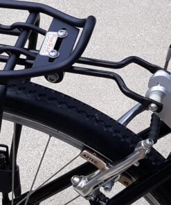 Ibera Bike Rack - Bicycle Touring Carrier Plus+ for Disc Brake/Non-Disc Brake Mount, Fat Tire Bikes, Frame-Mounted for Heavier Top & Side Loads, Height Adjustable for 26"-29" Frames Non-disc Brake 81 81LUXqN1ML