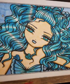 Sweet & Simple Whimsy Girls: Mermaids and More to Color 75 81LVKrZTmbL