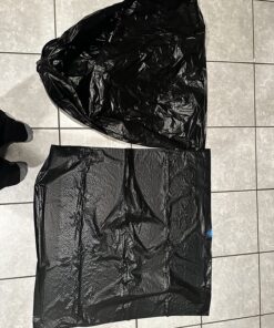 Reli. 30-33 Gallon Trash Bags Heavy Duty | 250 Bags Bulk | Black Large Trash Bags 30+, 32 Gallon | Made in USA 33 Gallon | 250 Count (Bulk Value) 19 81LVzNcBl2L