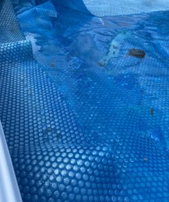 INTEX 28013E Solar Pool Cover: For 15ft Round Easy Set and Metal Frame Pools – Insulates Pool Water – Reduces Water Evaporation – Keeps Debris Out – Reduces Chemical Consumption 15 ft 34 81LW3MmGXNL