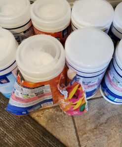 Lysol Disinfectant Wipes Bundle, Multi-Surface Antibacterial Cleaning Wipes, contains x2 Lemon & Lim Blossom, Crisp Linen, Mango & Hibiscus, 80 Count (Pack of 4) 21 81LWQw0w1cL