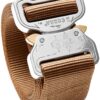 Klik Belts The Original Cobra© Buckle Belt 1 Ply Belt – 1.5" Nylon 1Ply Belt 34 Inch Aluminum / Brown 19 81LaxPZ8fOL