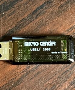 Micro Center SuperSpeed 2 Pack 32GB USB 3.0/USB3.1 Gen1 Flash Drive Gum Size Memory Stick Thumb Drive Data Storage Jump Drive (32G 2-Pack) Black - 32GB x 2 25 81LciSgEuPL