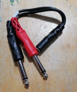 Hosa YMP-434 3.5 mm TRSF to Dual 1/4" TS Stereo Breakout Cable 3.5mm TRSF to Dual 1/4" TS 20 81LdfWSavKL