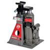 Powerbuilt 2 Ton UniJack Combination Hydraulic Bottle Jack / Jackstand in 1 Unit, Compact, Portable, Wide Base, for Unibody Sedans, CUVs, SUVs, Cars, - 620470 4000lb, Unijack 39 81LfstPnZ1L