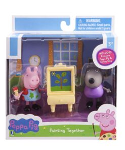 Alternative view of Peppa Pig Peppa & Danny Dog Painting Action Figure
