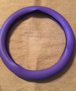 Steering Wheel Cover Auto Car Silicone Great Grip Anti-Slip Steering Cover Diameter 36-38cm/14-15inch (Purple) Purple 48 81LhCVS1hL
