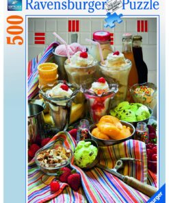 Ravensburger Just Desserts 500 Piece Jigsaw Puzzle for Adults – Every Piece is Unique, Softclick Technology Means Pieces Fit Together Perfectly 12 81LiJ6gM58L