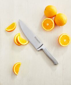 KitchenAid KKFSS14BO 14 Piece Classic Forged Series Brushed Stainless Steel Cutlery Set, Bamboo Wood 14 PC Classic Forged Cutlery Set 29 81Lilm0SysL