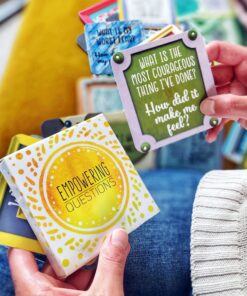 Sunny Present Empowering Questions Cards - 52 Cards for Mindfulness & Meditation, Writing, or Any Other Process You Choose - The Original Deck 21 81LjB5GBX1L