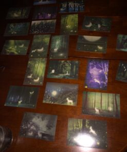 Glow In The Dark Postcards Set of 30 Woodland Animals Forest Deer Postcard Post Card Greeting Cards (Variety Pack) 33 81LjHcOVpwL