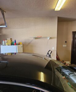 Hyloft 00967 45-Inch X 15-Inch Steel Wall Shelf Storage Rack for Garage, Low-Profile Brackets, Max Shelf Load 200 Pounds, Off White 26 81Ljr89P0EL