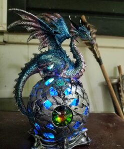 George S. Chen Imports Dragon on Light Up LED Orb Statue Display (Ss-g-71512) 47 81Ljwkl5gwL