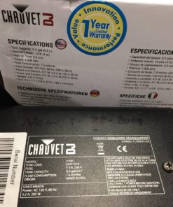 Chauvet Lighting Chauvet DJ 700 Hurricane Fog Machine, Black (H700) 68 81LkEo8bjiL