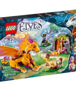 LEGO Elves Fire Dragon's Lava Cave 41175 Creative Play Toy for 8- to 12-Year-Olds 13 81LlBJ0fzL