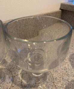 Chefcaptain Schooner Beer Glass - 21.5 Oz Extra Large Goblet Crystal Style ZERO LEAD Shrimp Cocktail, Coronaritas, Margaritas 4 PACK Classic 21.5 OZ 55 81LlalHP71L