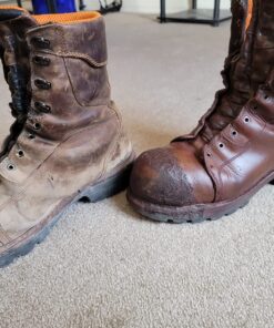 Jobsite Premium Leather Boot & Shoe Polish Cream - Restores, Conditions & Polishes - 3 oz Medium Brown 34 81LnNEHwqmL