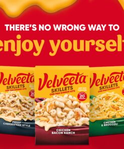 Velveeta Cheesy Skillets Chicken Bacon Ranch Dinner Kit, 11.5 oz Box 1 Count 15 81LoOsM64jL