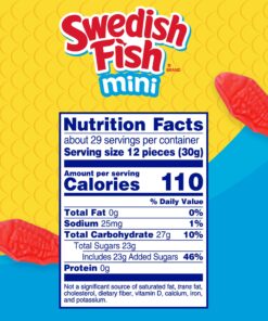 Swedish Fish Soft & Chewy Candy (Original, 1.9-Pound Bulk Bag) BERRY 1.9 Pound (Pack of 1) 20 81Lq3x3t51L 2