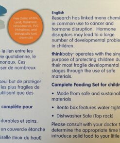 thinkbaby The Complete BPA Free Feeding Set, Light Blue 25 81LqGLJiqVL