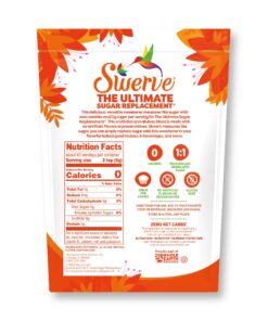 Alternative view of Swerve Ultimate Sugar Replacement Sweetener, Granular Sugar Substitute, Zero Calorie, Keto Friendly, Zero Sugar, Non-Glycemic, 12oz (2 Pack)