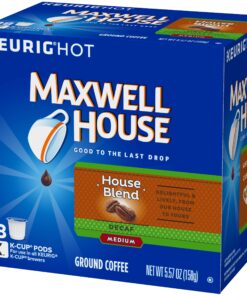 Maxwell House Decaf House Blend Medium Roast K-Cup Coffee Pods (18 Pods) 9 81LrSo3yu7L
