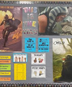 Carson Dellosa 152 Piece 4 Inch Colorful Chalkboard Bulletin Board Letters for Classroom, Uppercase Alphabet Letters, Numbers, Punctuation & Symbols, Cutout Letters for Bulletin Boards 31 81LsFcjdspL