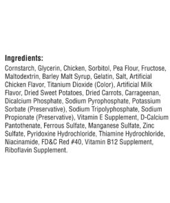 SmartBones Mini Dog Chews, Rawhide Free Chews For Dogs, Made With Real Chicken and Vegetables, 24 Count Mini Chews 25 81LsJY101wL