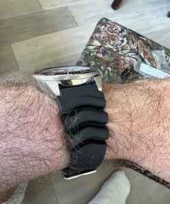 Seiko Original Rubber Curved Line Watch Band 22mm Divers Model and Genuine Seiko Spring Bars 38 81Lu4aElXGL