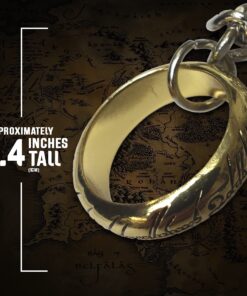 Lord of The Rings - The One Ring Key Chain 13 81LwA6U4McS