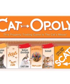 Late for the Sky CAT-opoly Board Game White, Large 30 81LyKG1rnL