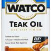 Watco A67141 Teak Oil Finish, Quart Original Version 4 81LyxF8iX5L