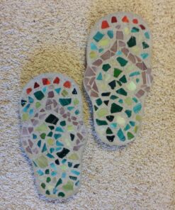 Midwest Products Mosaic Flip Flop Stepping Stone Kit 24 81M wmwexuL