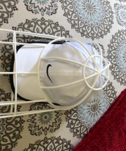 BallcapBuddy Cap Washer Hat Cleaner, Hat Washer for Baseball Caps in Washing Machine or Dishwasher- Made in USA White 38 81M05Z0RqPL