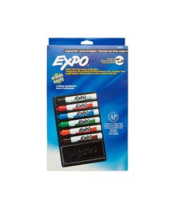 Alternative view of EXPO 83056 Original Dry Erase Set, Chisel Tip, Assorted Colors, 7-Piece with Organizer