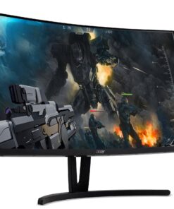 Acer Gaming Monitor 27” Curved ED273 Abidpx 1920 x 1080 144Hz Refresh Rate G-SYNC Compatible (Display Port, HDMI & DVI Ports) Black 27-inch 26 81M1WHVy0hL 1