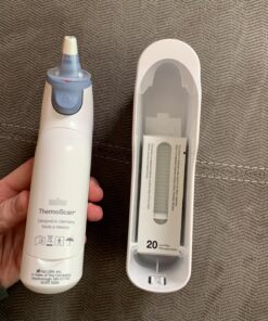 Braun Digital Ear Thermometer for Babies, Kids, Toddlers and Adults, ThermoScan 5 IRT6500, Display is Digital and Accurate, Thermometer for Precise Fever Tracking at Home 46 81M4TJ7PLQL