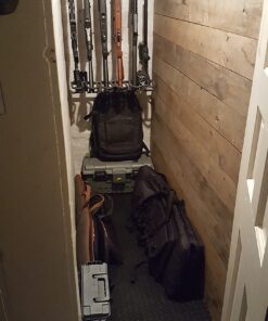 Hold Up Displays - Gun Rack and Rifle Storage Holds 6 Winchester Remington Ruger Firearms and More - Heavy Duty Steel - Made in The USA 1 Pack 36 81M6f6eDg3L