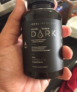 Ideal Infusion Nighttime Muscle Recovery & Cortisol Manager - Promotes Relaxation and Deep Sleep Support - Muscle Cramp Relief, Hormone Balance (Melatonin Free) Vegan 39 81M6yqC7HL