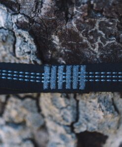 Wise Owl Outfitters Hammock Straps for Trees Heavy Duty - Set of Two 10ft Long, 1 Inch Thick Camping Hammock Tree Straps w/ 38 Loops & 2D Carabiners - Essential Hammock Accessories Grey 29 81M7PlgZLiL