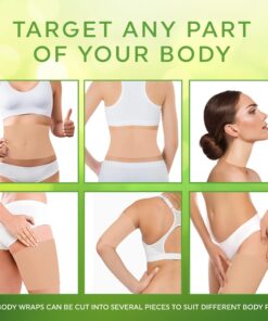Ultimate Body Applicator Lipo Wrap Works For Body Firming Cellulite Reducing Toning Contouring 4 Wraps 4 Count (Pack of 1) 23 81M7xM 9BlL