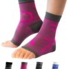 Thirty48 Plantar Fasciitis Compression Socks(1 or 2 Pairs), 20-30 mmHg Foot Compression Sleeves for Ankle/Heel Support, Increase Blood Circulation, Relieve Arch Pain, Reduce Foot Swelling Pink (1 Pair) Large 9 81M9KRf2X7L