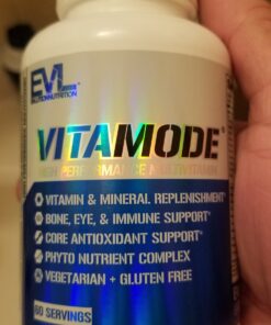 EVL Advanced Daily Multivitamin for Men - Men's Multivitamin with Essential Minerals Phytonutrient Complex and VitaMode Active Mens Vitamins for Energy with Lycopene for Muscle Bone and Immune Support 60 Serving 29 81M9xEKNkwL