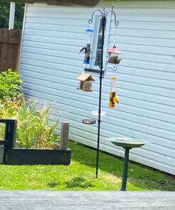 Stokes Select Thistle Tube Bird Feeder with Six Feeding Ports, Yellow, 1.6 lb Capacity - 38224, small 23 81MB57M8vrL