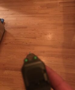 TRUGLO TFX Handgun Sight | Durable Shock-Resistant Compact Brightly Glowing Tritium & Fiber-Optic Xtreme Day/Night Sight for Handguns Glock 42/43 13 81MCG0pAH1L