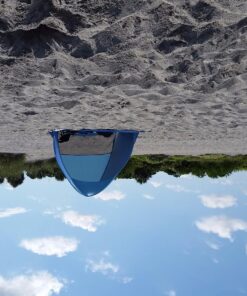 iCorer Automatic Pop Up Instant Portable Outdoors Quick Cabana Beach Tent Sun Shelter Blue 37 81MEkeJyJ8L